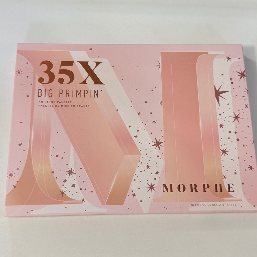 Morphe 35X Big Primpin' Palette in Pink and Gold